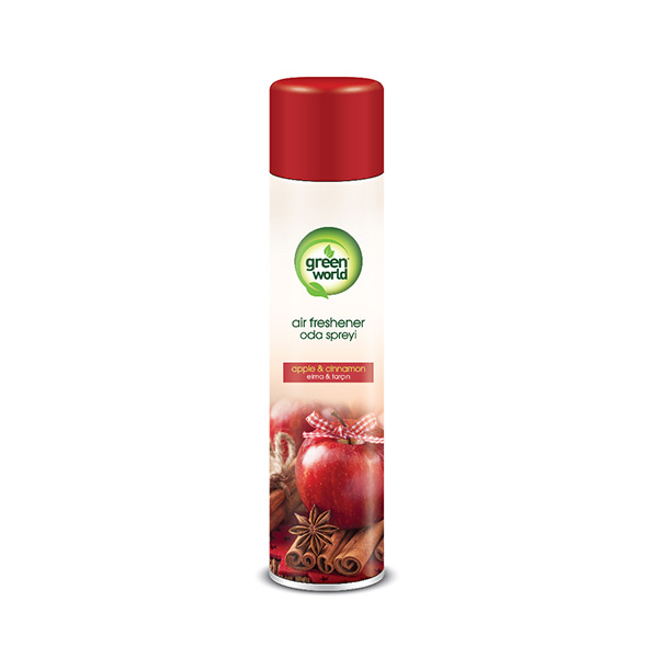 10900647 - Green World Air Freshener 400 ml - Apple & Cinnamon 