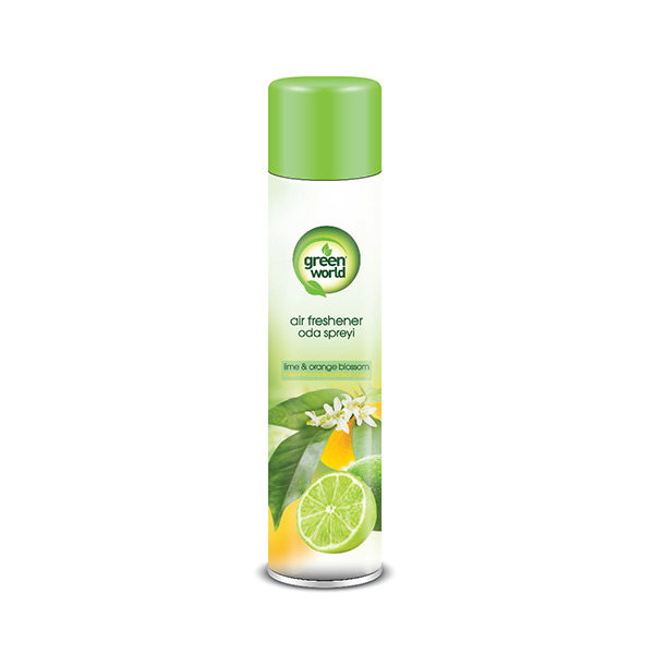 10900652 - Green World Air Freshener 400 ml - Lime & Orange Blossom