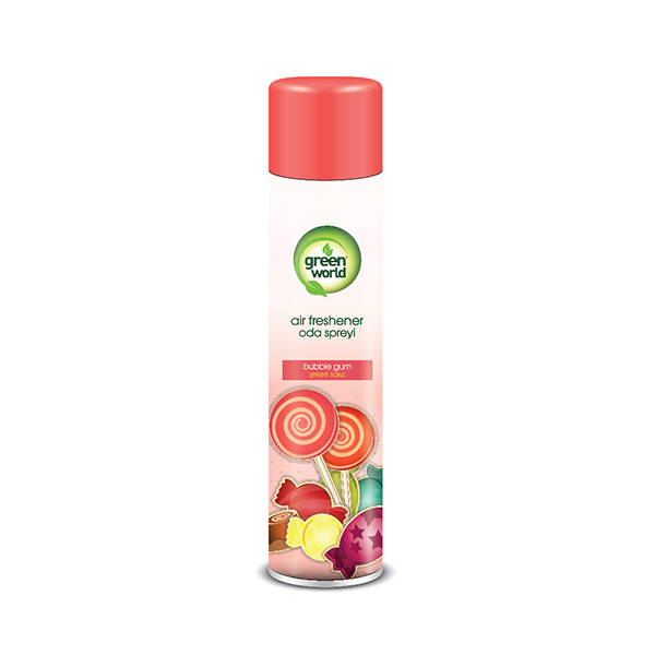 10900659 - Green World Air Freshener 400 ml - Bubble Gum