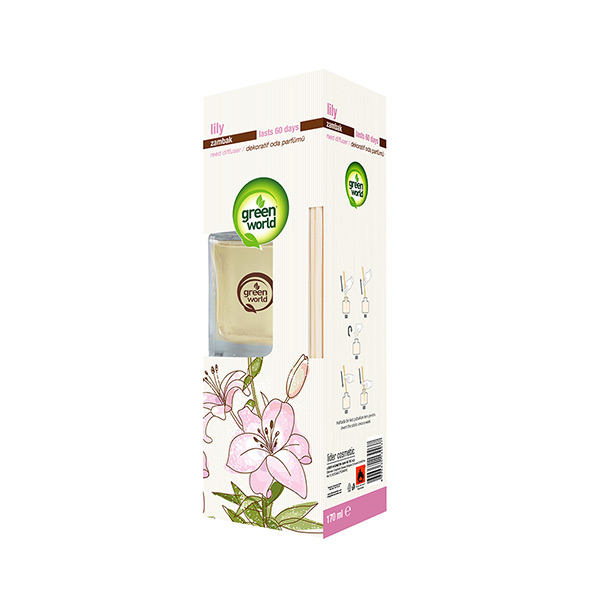 10901077 - Green World Reed Diffuser 170 ml - Lily