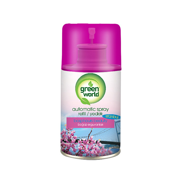 10901556 - Green World Automatic Refill Spray 250 ml - Bosphorus Beauty 