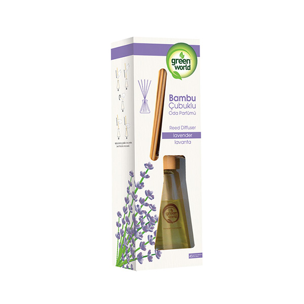 10901619 - Green World Reed Diffuser 75 ml - Lavender