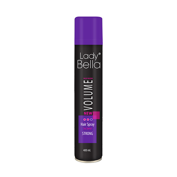 11201214 - Lady Bella Hair Spray Strong 400 ml 