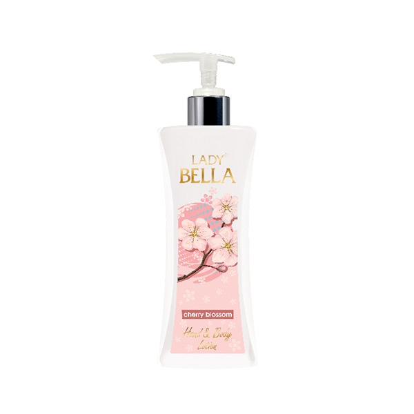 11201873 - Lady Bella Hand & Body Lotion 250 ml - Cherry Blossom 